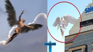 Top 10 Angels Caught On Camera Flying &amp; Spotted In Real Life