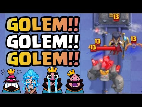 How to Beat different Golem Decks with 2.6 Hog Cycle