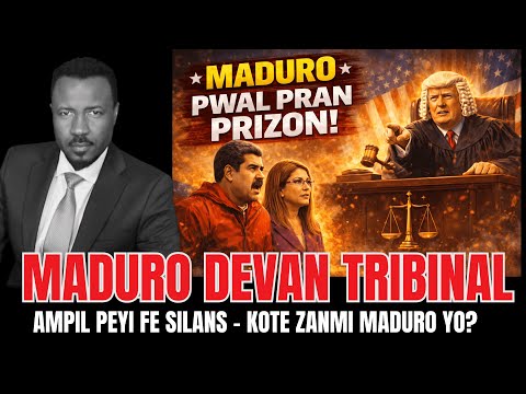 MADURO DÉVAN JIJ ÉTAZINI - AMPIL GOW ZANMI'L FÈ SILANS -  AMPIL KÈ SOTÉ NAN RÉJYON AN -  ABNER GELIN
