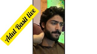 Abdul Basit ( tiktoker) live videoMeer jangi Insta