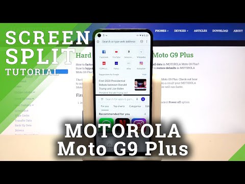 Split Screen on MOTOROLA Moto G9 Plus – Dual Screen Feature