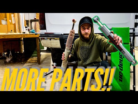 Replacing my truck shocks with Rough Country N3 shocks. Truck rebuilt Ep:8