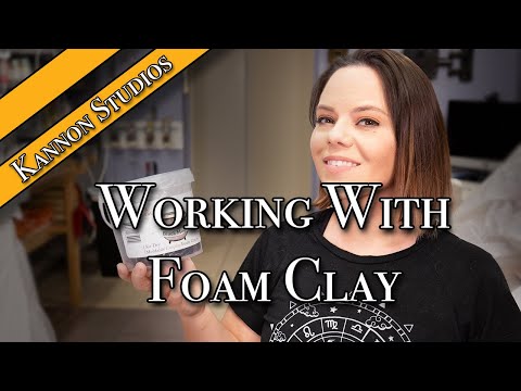Working With Foam Clay