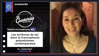 Études Francophones #5 - Les écritures de soi dans la francophonie polynésienne contemporaine