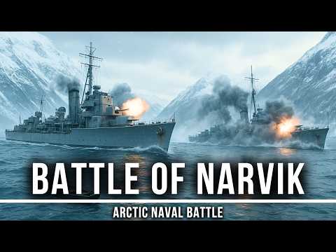 Fall Asleep To | The ENTIRE Battle of Narvik | Arctic Naval Clash of WW2 | War Documentary