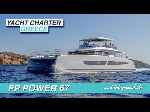Fountaine Pajot Power 67 - luxury catamaran for charter in Greece