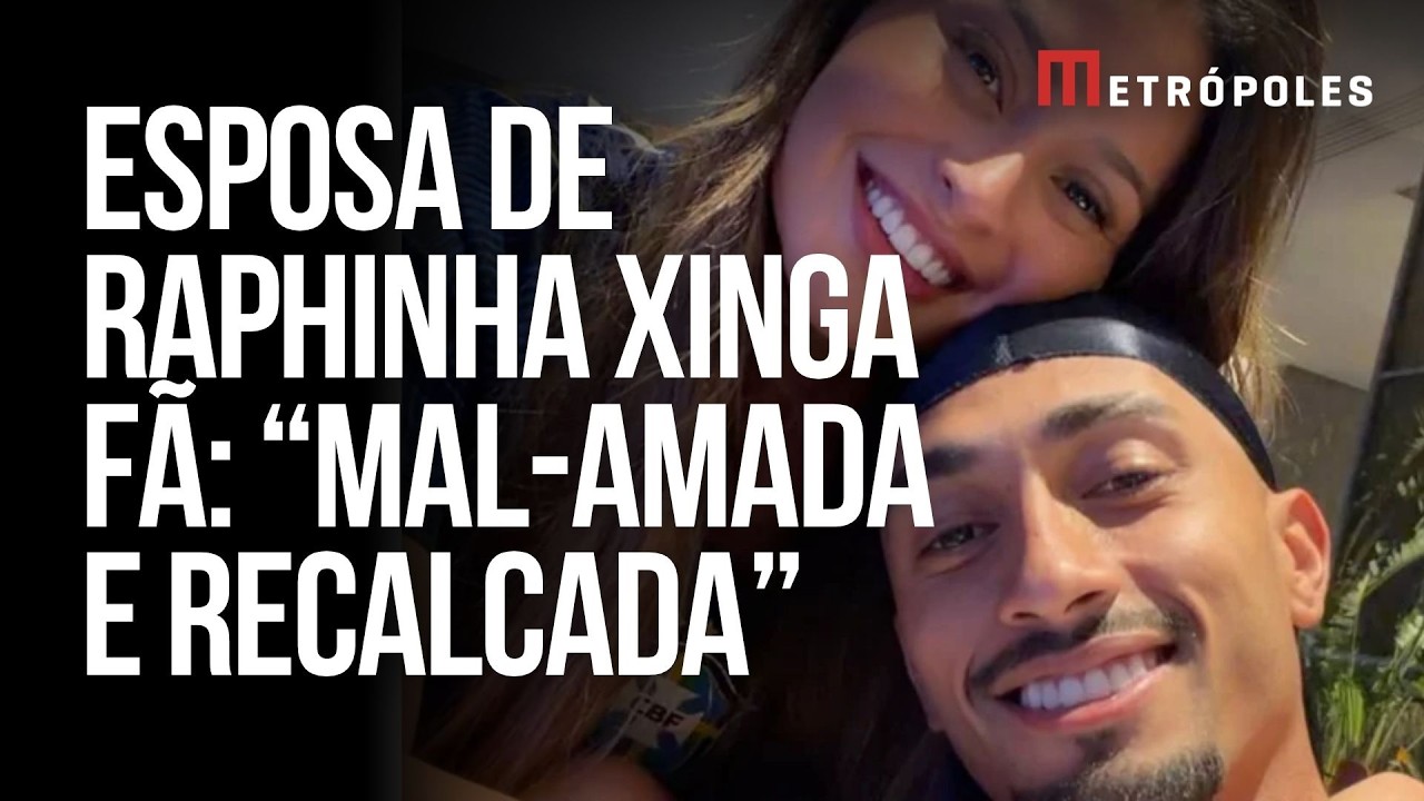 Ouça o momento em que esposa de Raphinha se revolta e xinga fã