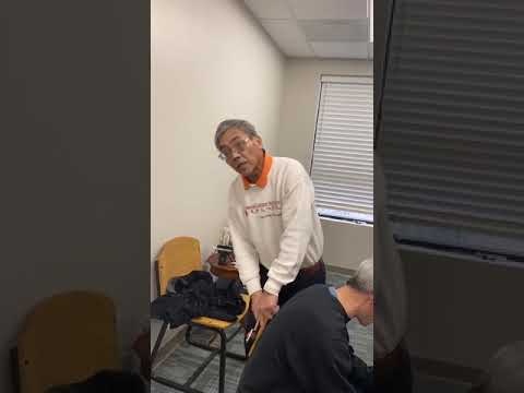 Master Tom Tam demonstrating new technique for Tong Ren Therapy, MORE POWERFUL THAN ACUPUNCTURE!