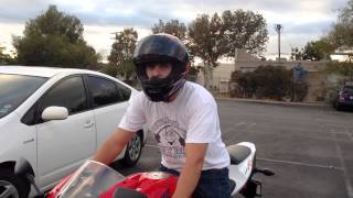 2012 HONDA CBR 600 RR (1st day)