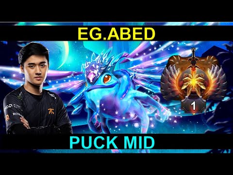 EG.ABED NO.1 LEADERBOARD - PUCK MIDLANE GAMEPLAY