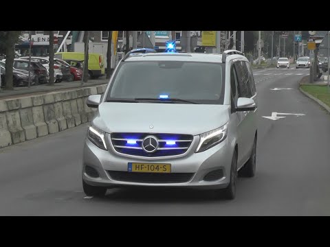 Mercedes V-Klasse Extra Beveiligd Vervoer Justitie met spoed in Rotterdam!
