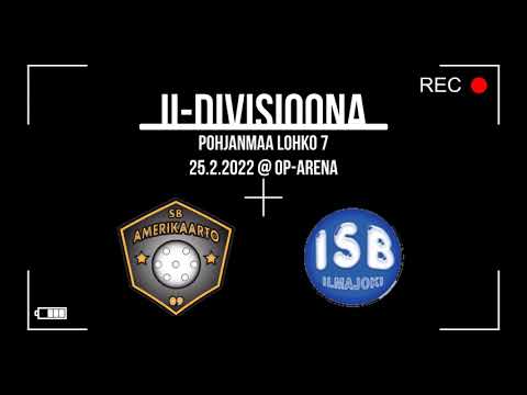 Salibandy II-Divisioona | Amerikaarto - ISB/Team Atria 25.2.2022