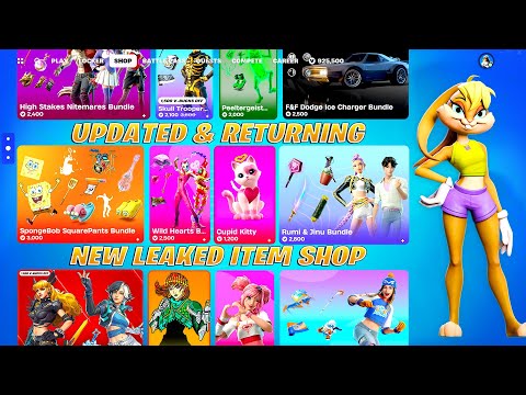 ALL NEW ITEM SHOPS Updated, Returning & Collabs LEAKS (Marvel Rivals, Looney Tunes, HSR, Rewards)