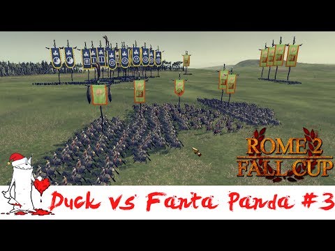 Rome 2 Tournament - TWCC Fall Cup - Duck (Massagetae) vs Fanta Panda (Iceni), g3