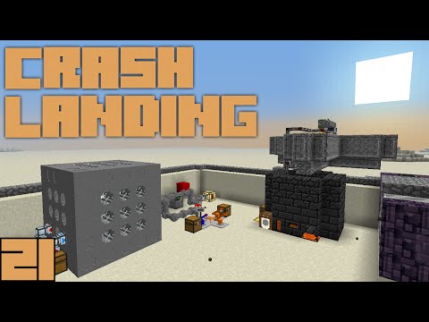Minecraft Crash Landing - Advanced Puh neumaticcraft [E21]