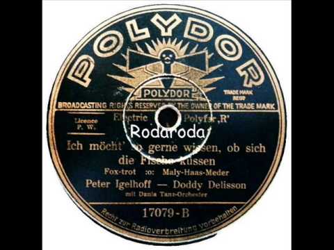 Ich möcht´ so gerne wissen, ob sich die Fische küssen   Peter Igelhoff und Doddy Delissen