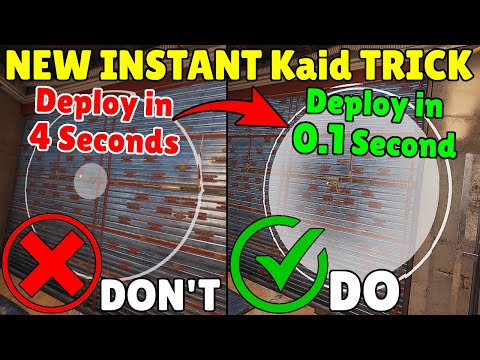 NEW *Secret* Way To Deploy Kaid Electroclaw In 0.1 SECOND! - Rainbow Six Siege