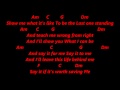 Nickelback - Savin' Me Karaoke 