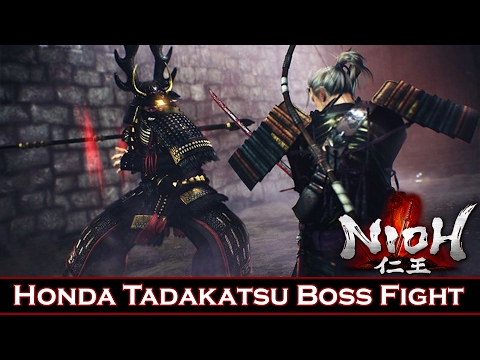 Nioh - Honda Tadakatsu Boss Fight (Duel) - No Damage