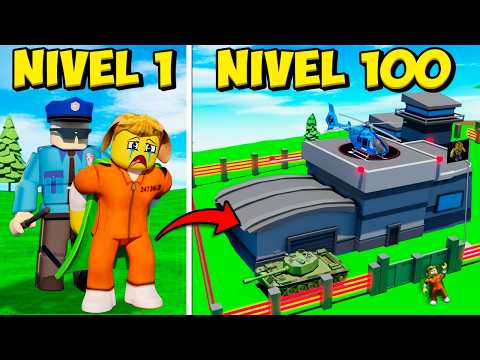 ¡PASAMOS de BASE NOOB a BASE PRO SÚPER SECRETA en ROBLOX! 👮😱 Mikecrack Roblox #53