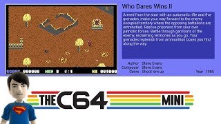 The C64MINI Games - Who Dares Wins II