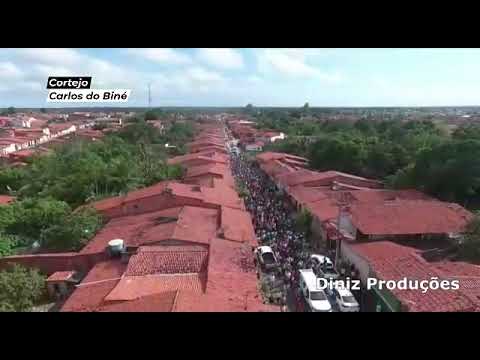 cortejo  do ex prefeito Carlos do biné de pio xii Maranhão