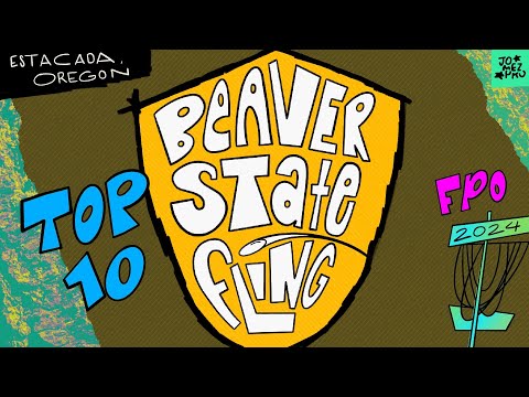 Top 10 Shots from the 2024 Beaver State Fling | FPO | Jomez Disc Golf