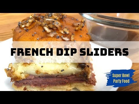 French Dip Sliders | Super Bowl Party Food | LA Rams