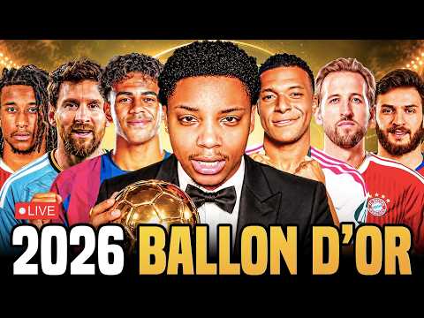 BALLON D'OR 2026 CEREMONY LIVE WATCH ALONG 🏆