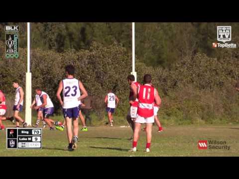 2016 BDAFL Round 12 1st Division Highlights - Lake Macquarie Dockers v Singleton Roosters