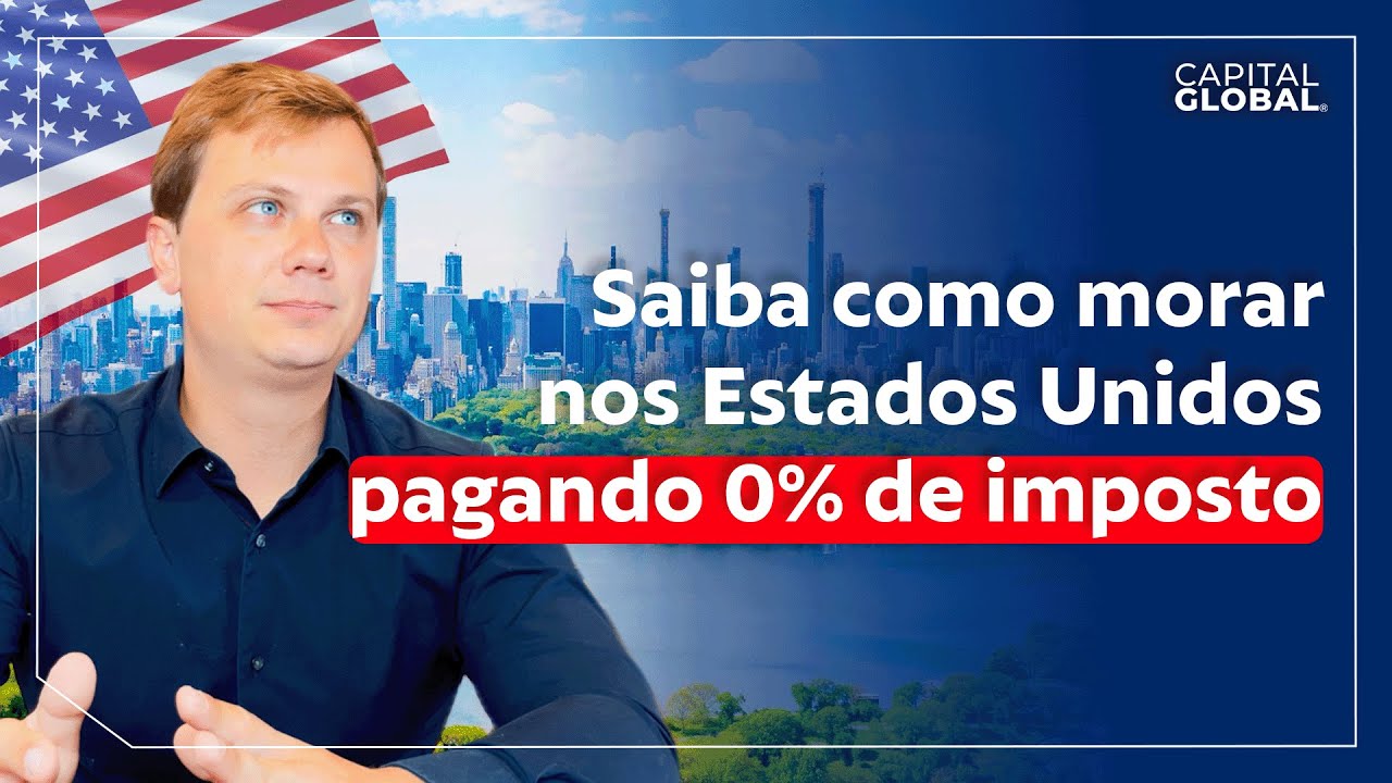 Como morar nos EUA e pagar 0% de IMPOSTOS !