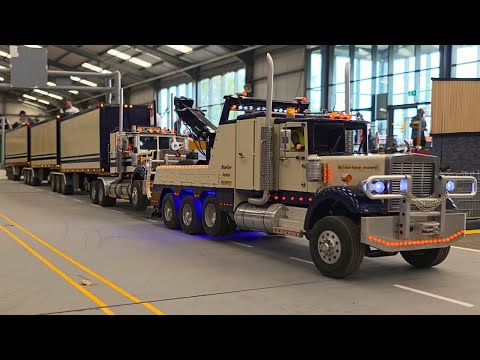 AMAZING RC Trucks in Action - SCANIA, MAN, DAF, GRAND HAULER, ACTROS, Construction