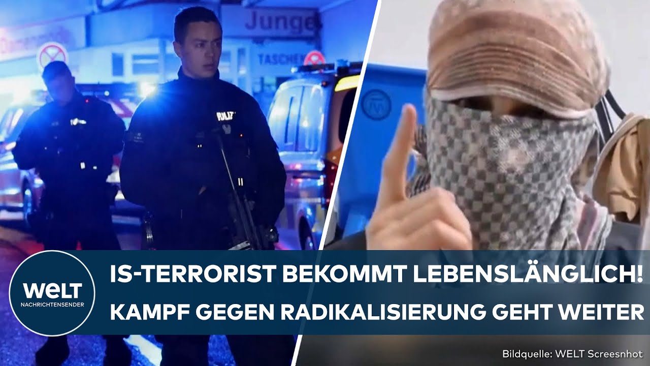 SOLINGEN: Perfide! Attentäter grinst, während Urteilsverkündung! Suche nach Hinterleuten geht weiter