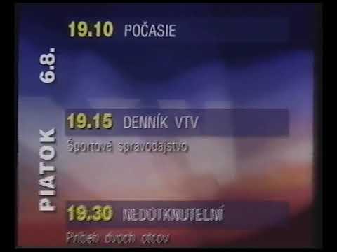TV-DX VTV (Vaša Televízia) Slovakia sign on