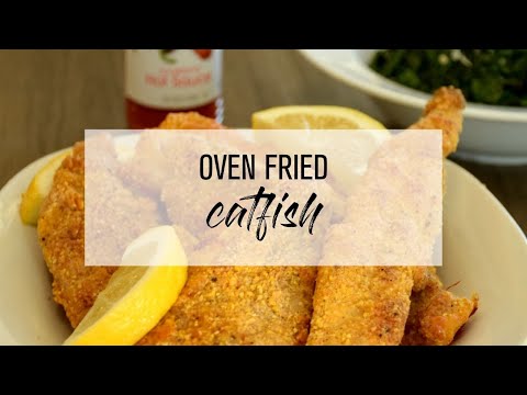 Oven-fried Catfish
