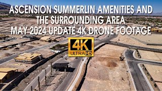 Ascension Summerlin Amenities And The Surrounding Summerlin Area May 2024 4K Drone Footage