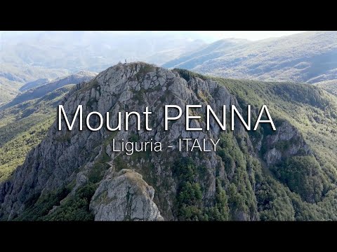 Mount PENNA ⛰️ Val D'Aveto, Liguria ITALY | Aerial view