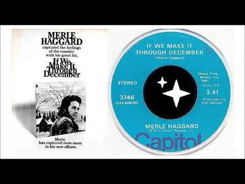 Merle Haggard - If We Make It Through December 'Vinyl'