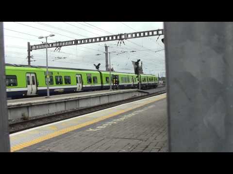 Connolly HD-29000 class 8 car departs for Maynooth