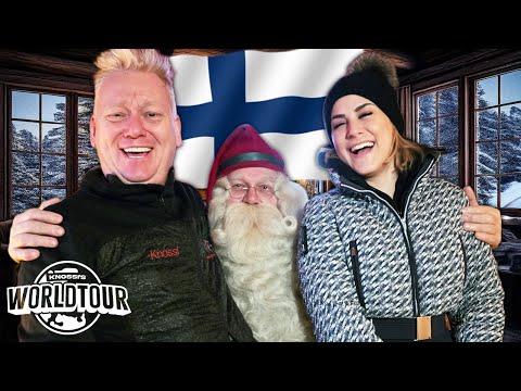 Wir waren beim ECHTEN WEIHNACHTSMANN in LAPPLAND! 🎅