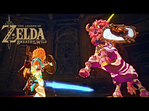 Zonai Link VS Calamity Lynel!! | The Legend of Zelda: Breath of the Wild