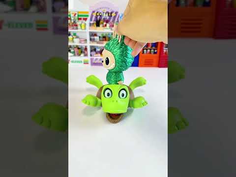 Satisfying with BuBu Unboxing ASMR: BuBu Bullies the Turtle?! 🐢😢 #funnytoys #bubuasmr