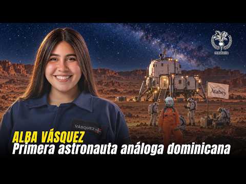 ALBA VÁSQUEZ, Primera astronauta análoga dominicana