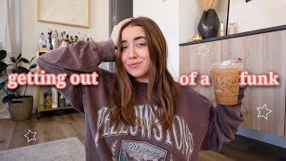 getting out of a funk + prep to go out of town with me! | ep. 11