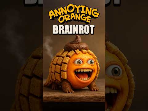 Reacting to ITALIAN BRAINROT Annoying Orange 😂
