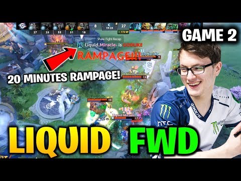 LIQUID MIRACLE RAMPAGE vs FORWARD GAMING - MegaFon Winter Clash  GAME 2