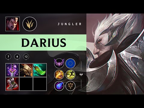 Darius Jungle vs Nidalee - EUW Master Patch 25.22