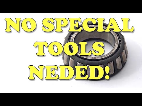 How To Pack / Grease Trailer Wheel Bearings