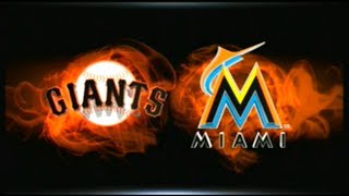 MLB 15 THE SHOW_GIANTS @ MARLINS (2018) GM # 107