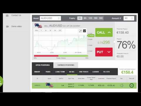 Auto Binary Signals (Main ABS) Video 1 Live Trading - May 4th 2017